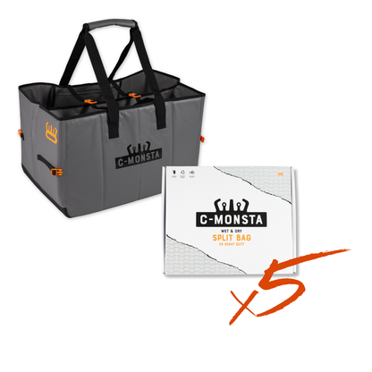 C-Monsta Structured Split Bag For Retailers x5 - V2 (UK)