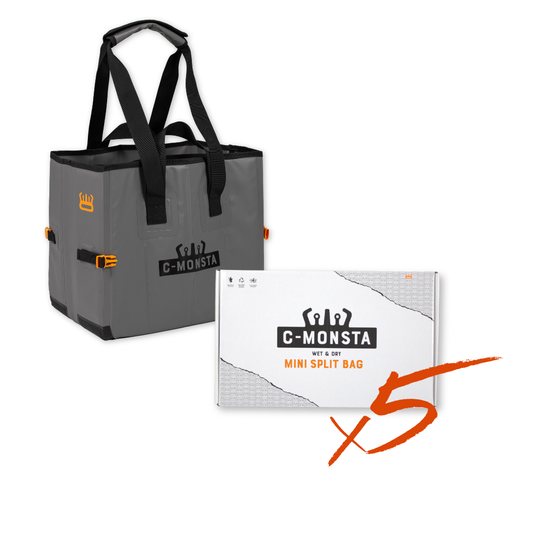 C-Monsta Mini Split Bag for Retailers x 5 (UK)