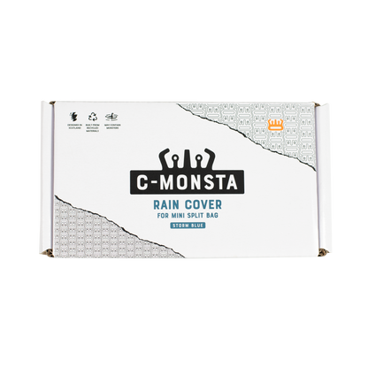 C-Monsta Blue Rain Cover for Mini Split Bag for Retailers x5 (UK)