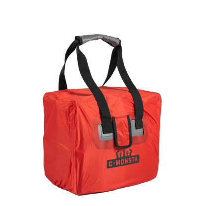 C-Monsta Red Rain Cover for Mini Split Bag for Retailers x5 (UK)