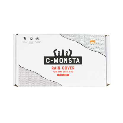 C-Monsta Red Rain Cover for Mini Split Bag for Retailers x5 (UK)
